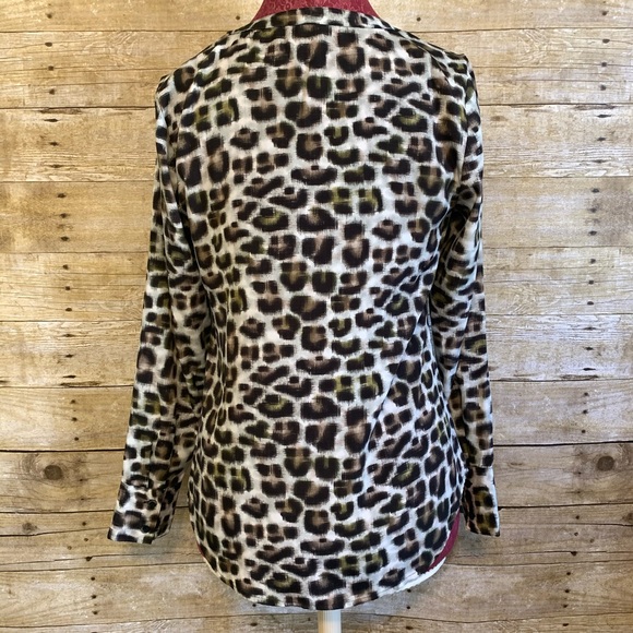 ANN TAYLOR LONG SLEEVE TUNIC SZ S - Picture 2 of 5